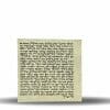 Ashkenazi Kosher Mezuzah scroll Hand Written Parchment 10 cm
